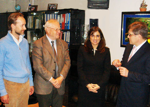 Адвокаты бюро с партнёрами из Латинской Америки. 20 сентября 2007. 